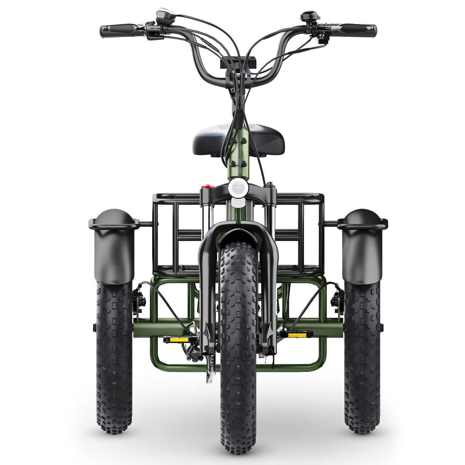 hidoes et1 foldable electric tricycle | 750w motor, 20ah battery & 20" fat tires hidoes et1 foldable electric tricycle | 750w motor, 20ah battery & 20" fat tires