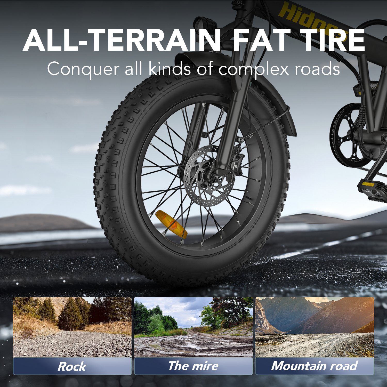 Hidoes F3 Electric Fat Bike Hidoes F3 Electric Fat Bike