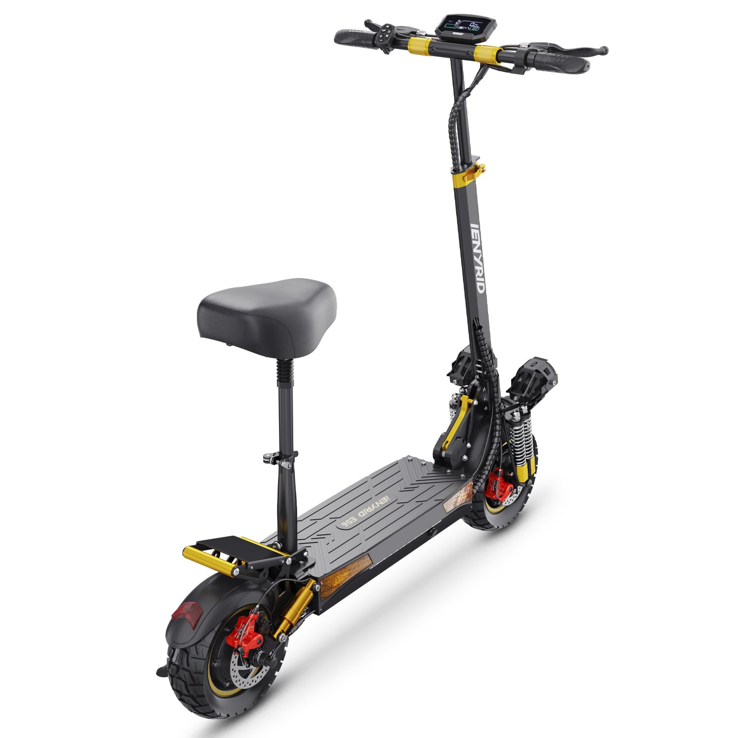 ienyrid es6 dual motor electric scooter — 2000w, 48v/20.8ah, 10" off road tires ienyrid es6 dual motor electric scooter — 2000w, 48v/20.8ah, 10" off road tires