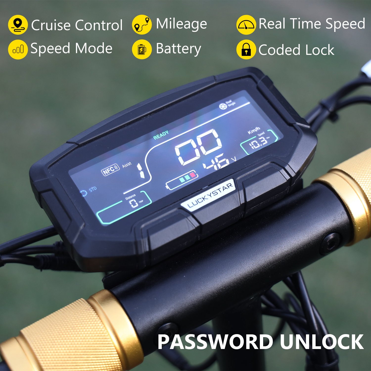 ienyrid es6 dual motor electric scooter — 2000w, 48v/20.8ah, 10" off road tires ienyrid es6 dual motor electric scooter — 2000w, 48v/20.8ah, 10" off road tires