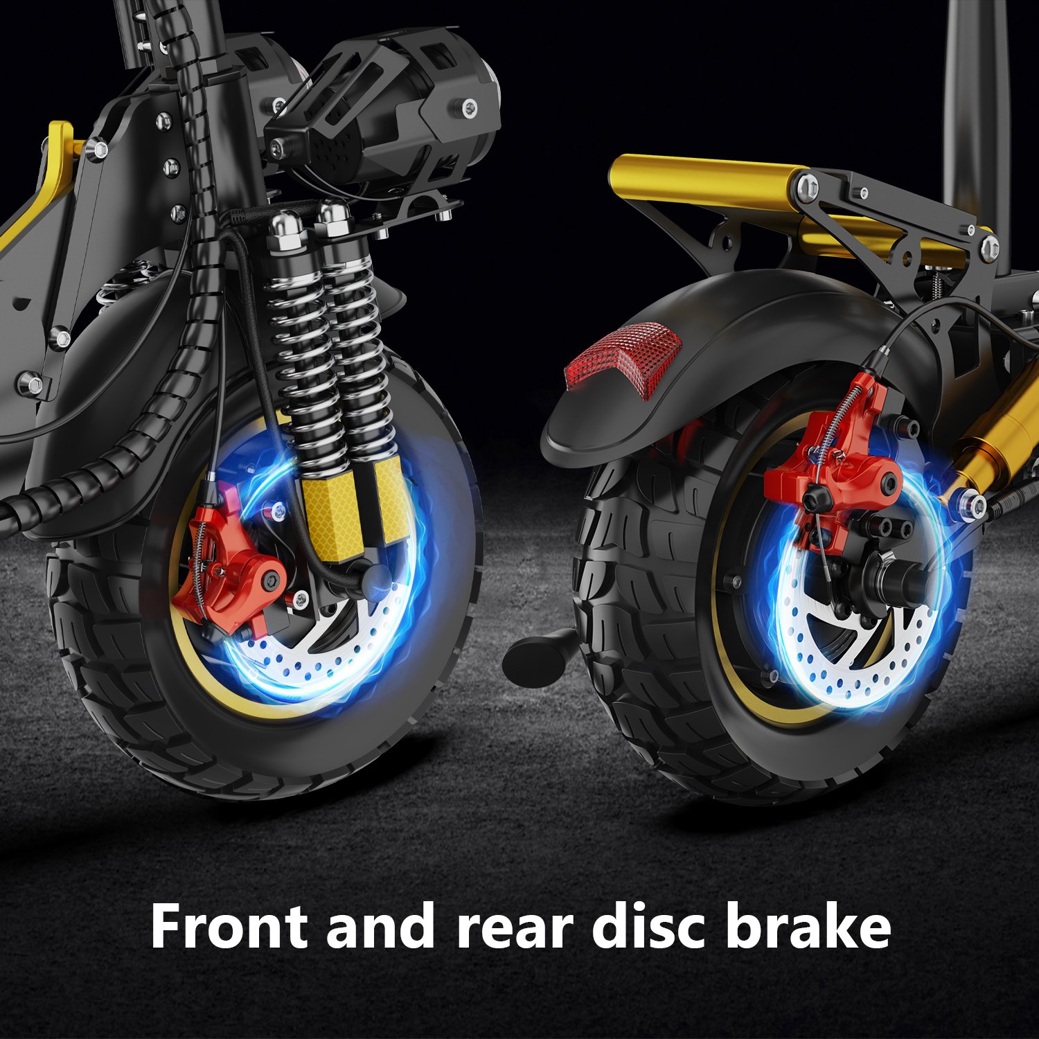 ienyrid es6 dual motor electric scooter — 2000w, 48v/20.8ah, 10" off road tires ienyrid es6 dual motor electric scooter — 2000w, 48v/20.8ah, 10" off road tires