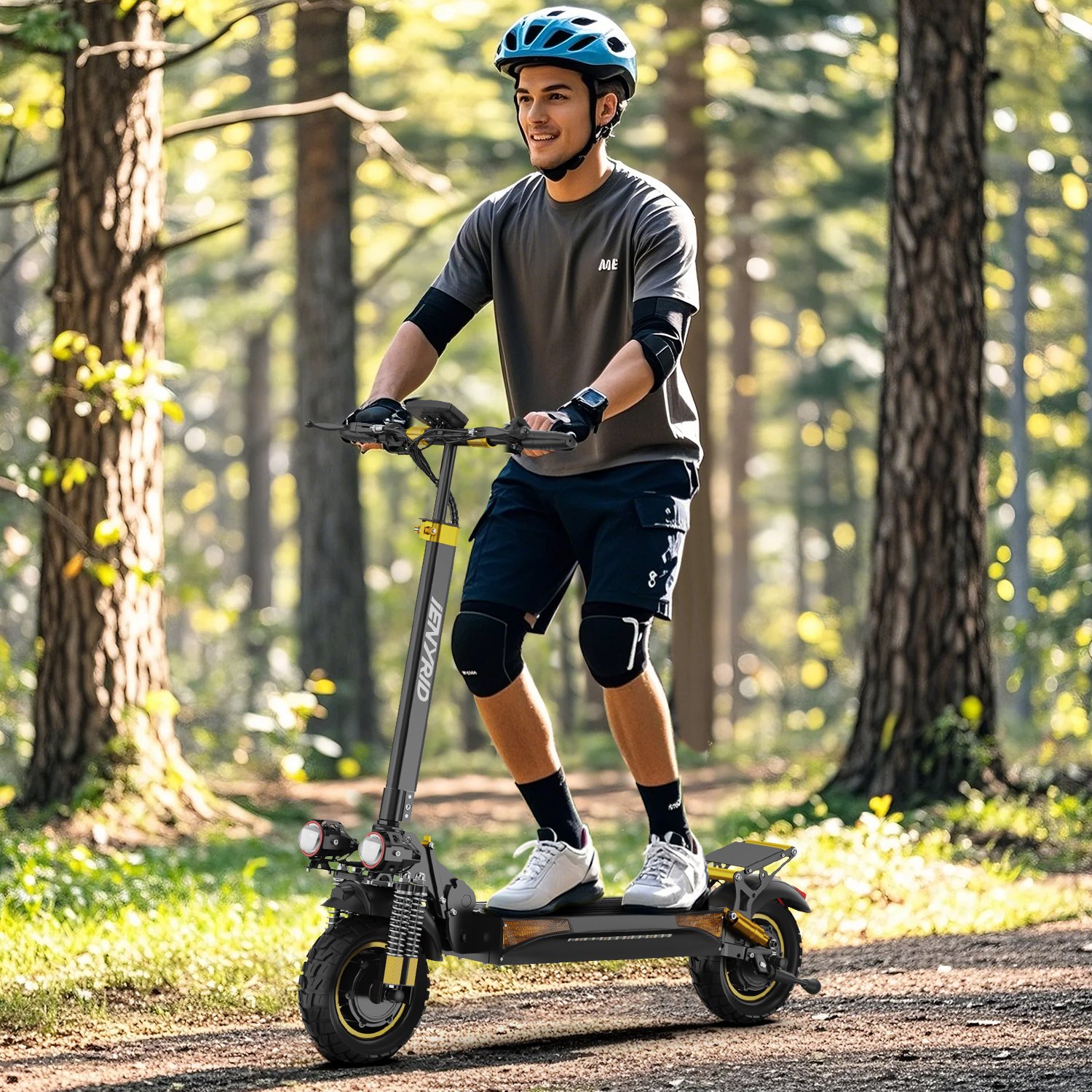 ienyrid es6 dual motor electric scooter — 2000w, 48v/20.8ah, 10" off road tires ienyrid es6 dual motor electric scooter — 2000w, 48v/20.8ah, 10" off road tires