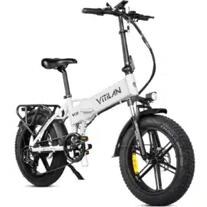 vitilan v3 2.0 folding fat tire electric bike – all terrain adult ebike
